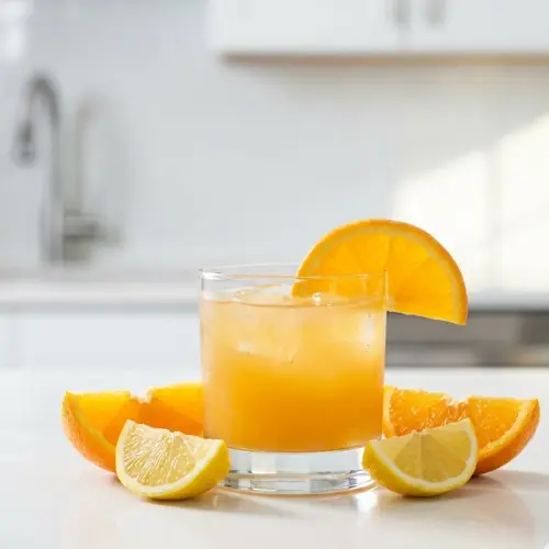 Best Amaretto Sour Recipe: Easy, Smooth & Perfect Every Time! 2 Amaretto Stone Sour cocktail with orange slice garnish and bright citrus colors