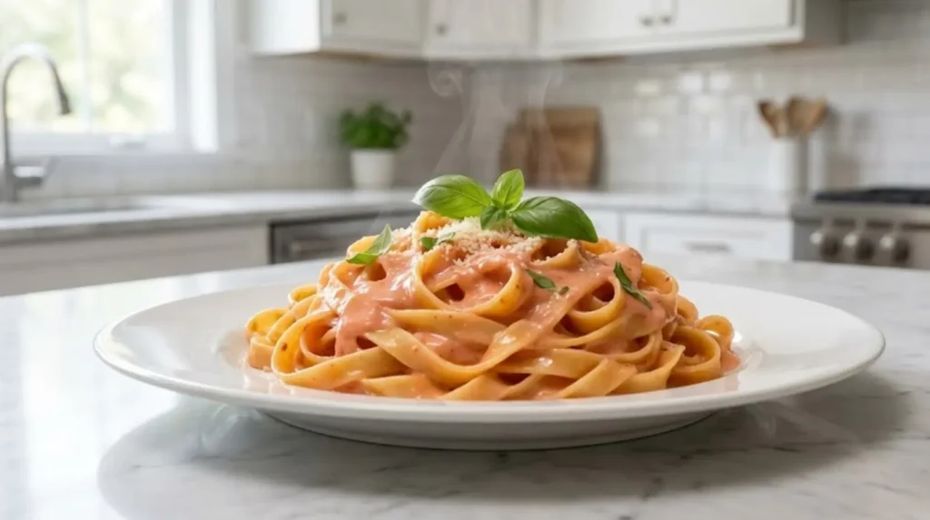 Aurora Sauce Recipe: The Creamy Pink Sauce That Instantly Upgrades Any Meal 1 Aurora sauce recipe creamy pink sauce served over pasta