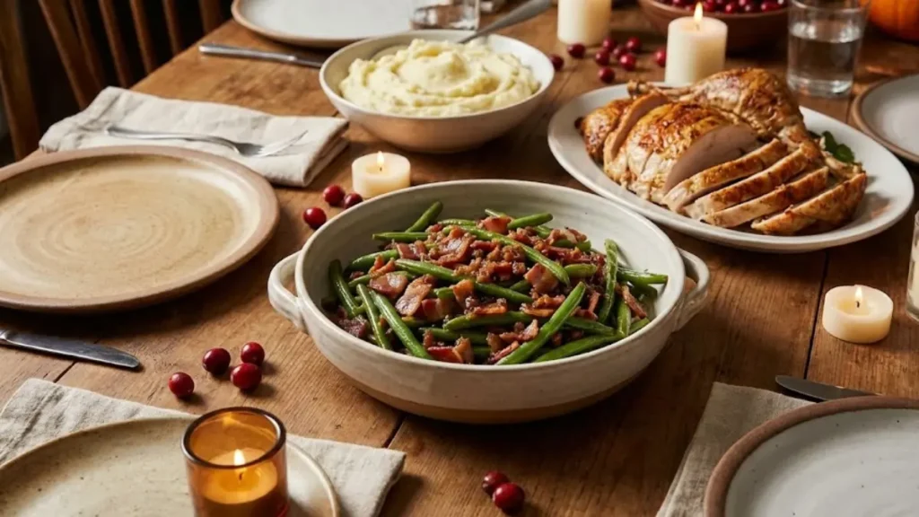 Crack Green Beans Recipe – The Sweet & Savory Bacon Side Dish Everyone Is Obsessed With 16 Crack green beans served as a holiday side dish with turkey and classic Southern sides