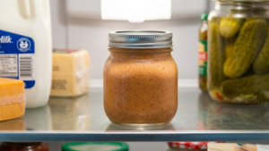 Cookout Sauce Recipe: The Creamy Southern Dip Americans Can’t Stop Loving 8 Cookout sauce being stirred until creamy and evenly colored