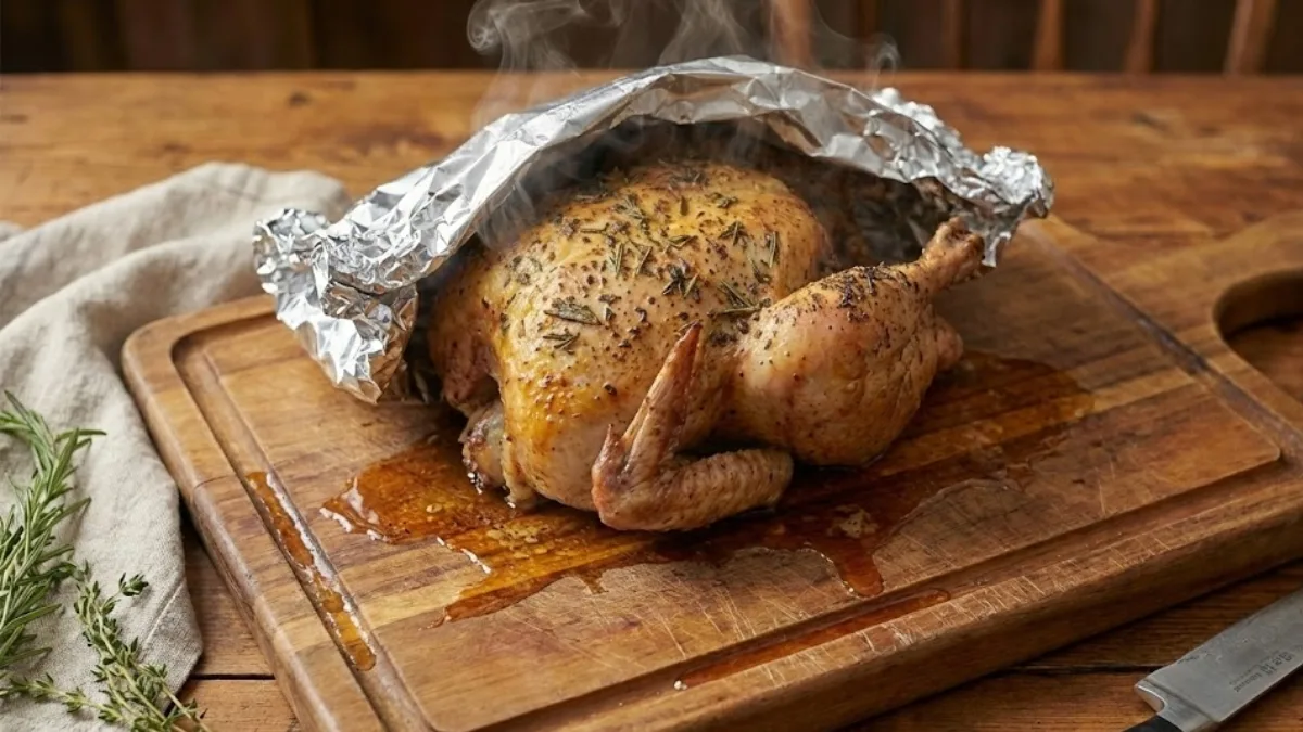 Whole Pheasant Recipes: How to Cook a Juicy, Flavor-Packed Pheasant at Home 2 Smoked whole pheasant resting on cutting board before carving