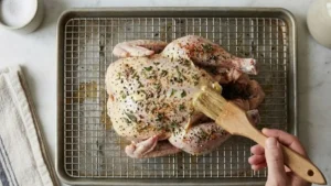 Whole Pheasant Recipes: How to Cook a Juicy, Flavor-Packed Pheasant at Home 6 Whole pheasant brushed with butter and seasoned with herbs and spices
