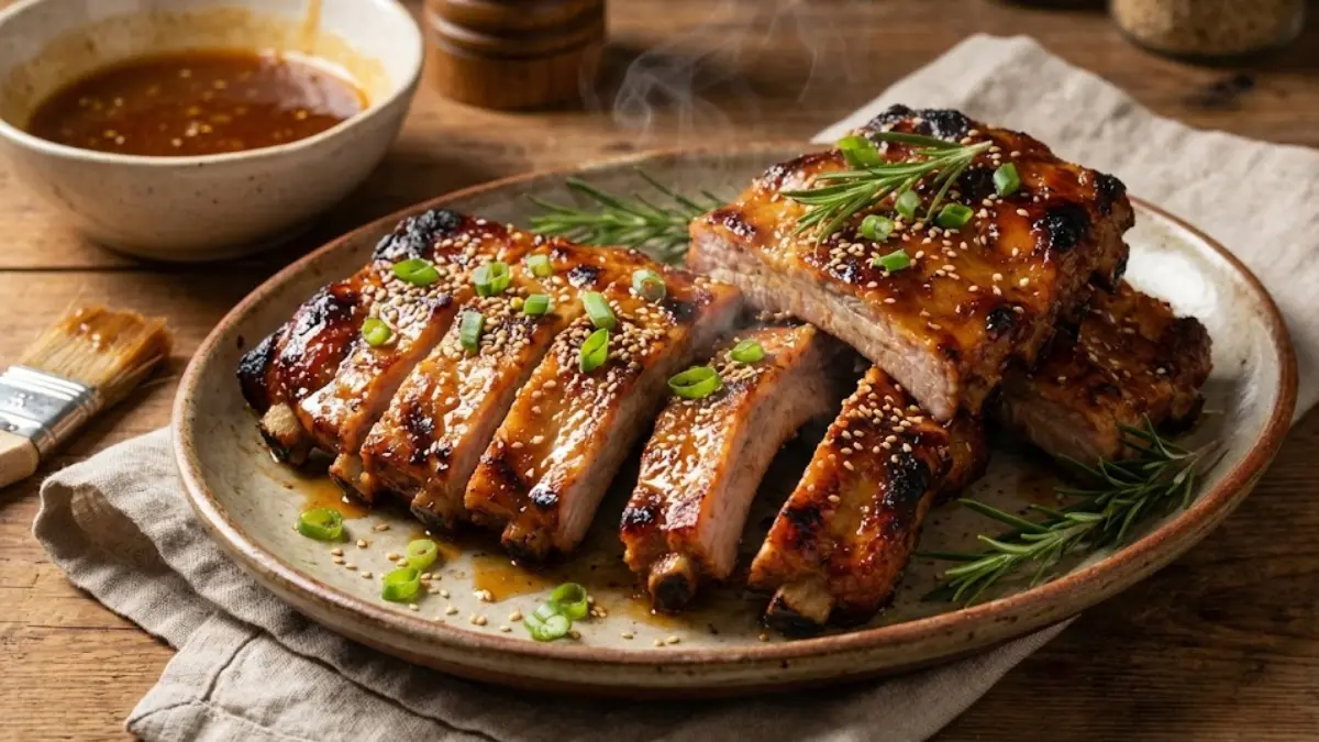 How to Bake Spare Ribs Recipe in the Oven (Tender, Juicy & Fall-Off-the-Bone Every Time) 2 fall off the bone spare ribs baked in the oven