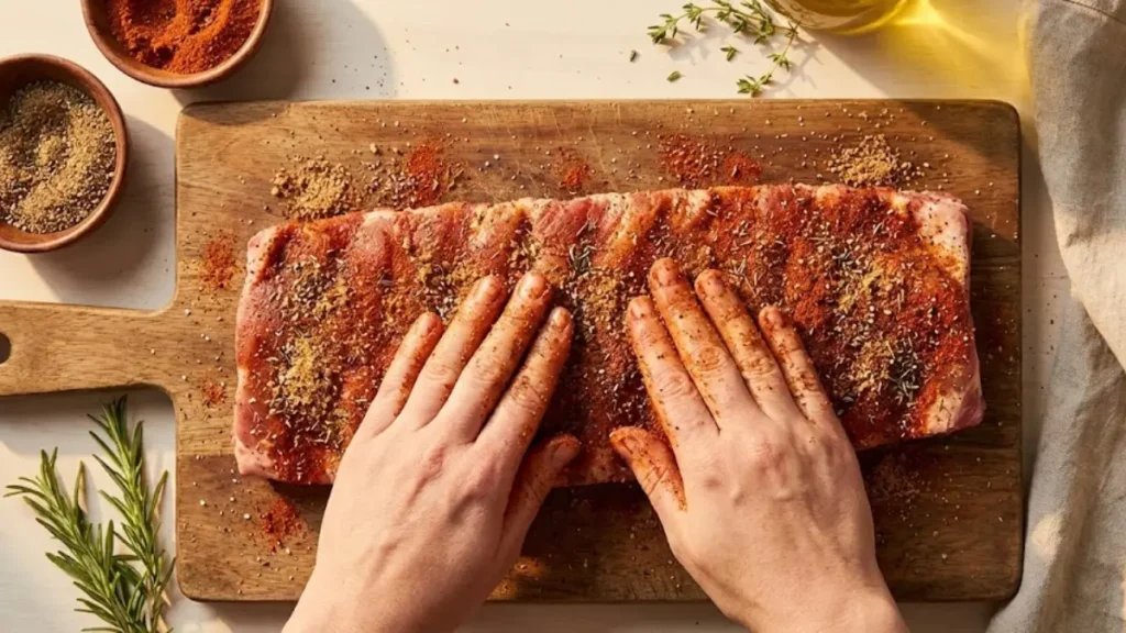 How to Bake Spare Ribs Recipe in the Oven (Tender, Juicy & Fall-Off-the-Bone Every Time) 1 seasoning spare ribs for oven baked ribs - How to Bake Spare Ribs Recipe in the Oven (Tender, Juicy & Fall-Off-the-Bone Every Time)
