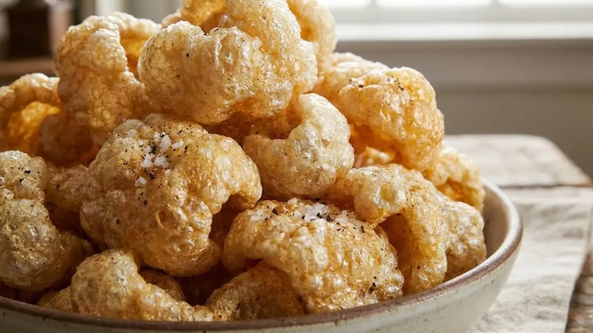 how to make pork rinds recipe from pork skin to crispy snack