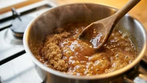 Valentine’s Day Crack Candy – The Sweet & Salty Treat Everyone Is Obsessed With 6 Cooking butter and brown sugar toffee