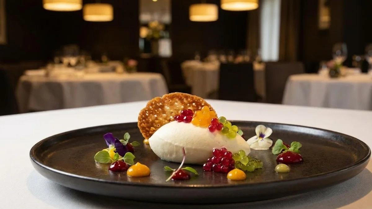 Molecular Gastronomy Recipes Explained: Modern Cooking Where Science Meets Flavor 2 Plated molecular gastronomy fruit caviar ready to serve