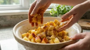 Papá Asado Recipe: The Ultimate Crispy Roasted Potato Recipe Everyone Loves 10 Seasoning potatoes with spices for papá asado