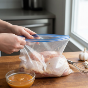 Kilauea Chicken Recipe 5 Reserved pineapple marinade for basting Kilauea chicken while cooking