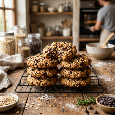15 Protein Dessert Recipes: Healthy High-Protein Treats That Taste Amazing 24 Protein energy cookies fresh from the oven.