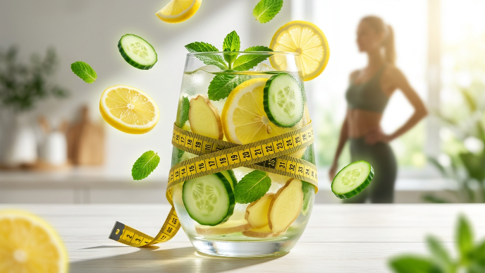 Weight Loss Drink: The Ultimate Guide to Natural Drinks That Support Healthy Weight Loss 12 Natural weight loss drink with healthy ingredients and fitness concept.